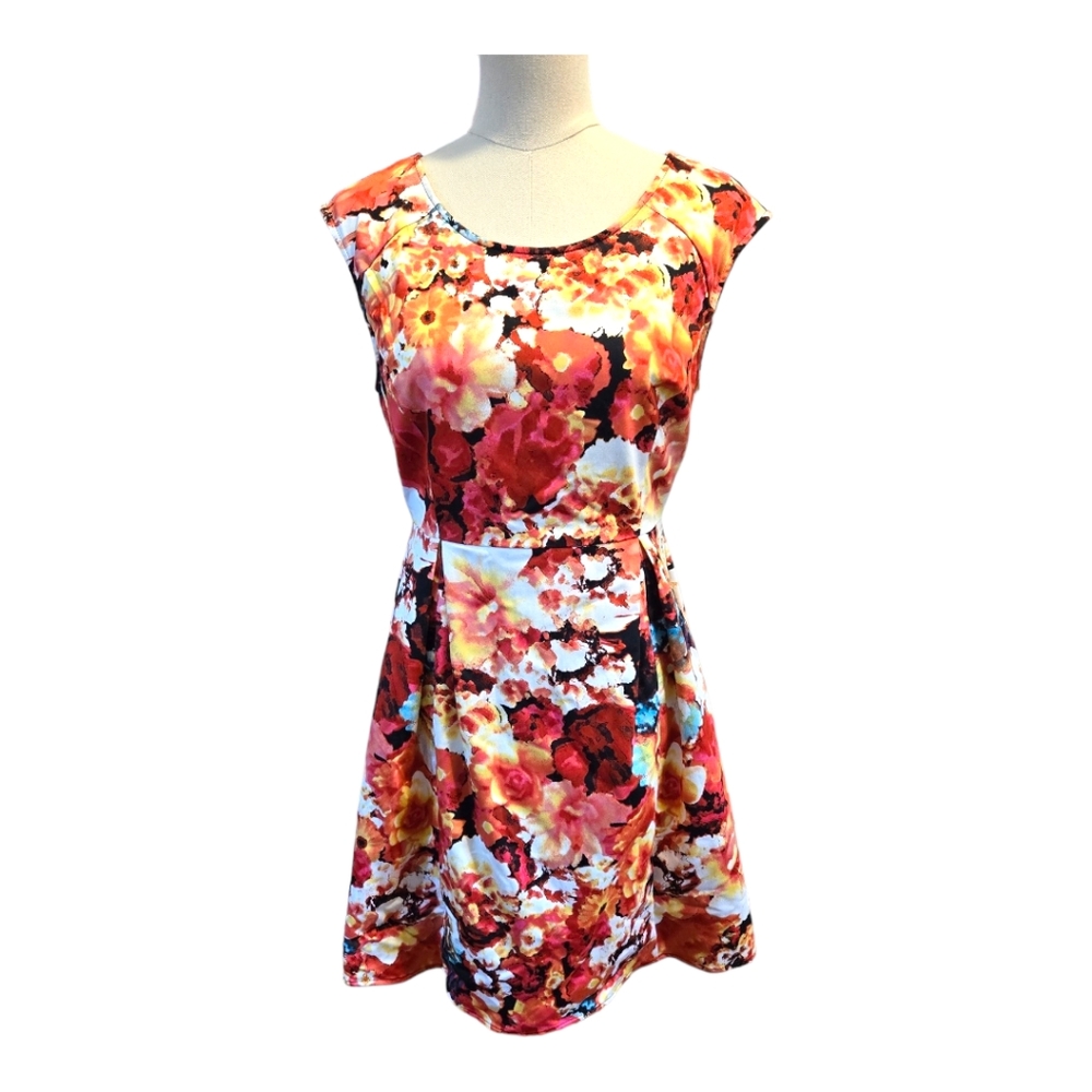 Liz claiborne floral dress size 6